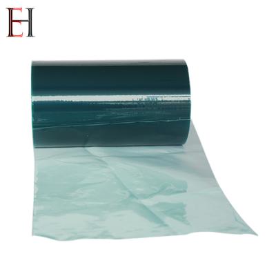 China Moisture-proof Green Self Adhesive PE Protective Film Strapping Plastic Surface Protective Film for sale