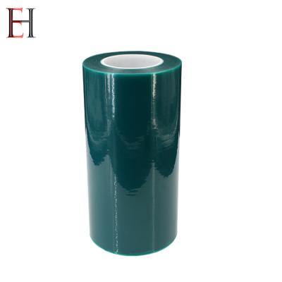 China Hot selling moisture proof acrylic glue coated PE plastic surface protective film roll for alloy, plastic, metal, etc. galvanized sheet and aluminum for sale