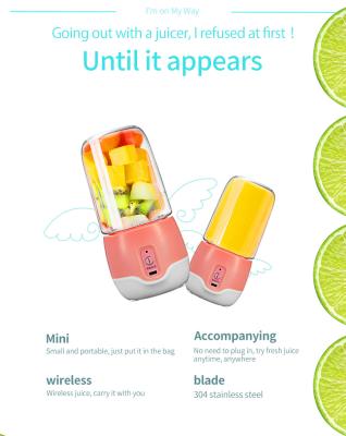 China Car Good Quality Bottles LOW NOISE Portable Electric Citrus Blender Juicer for sale