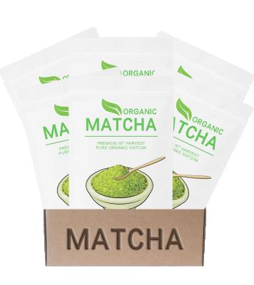 China Tea Powder Private Label 1000G Instant Organic Green Tea Powder Matcha for sale