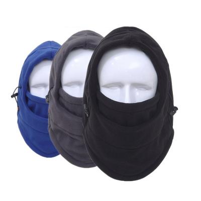 China New Breathable Outdoor Cycling Cold Proof Fleece Hood Hat Snowboard Ski Mask Warm Winter Fleece Warm Windproof Mask CS Face Mask for sale