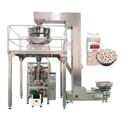 China Cereal Packing Vertical Sachet Soybean Green Bean White Bean Red Lentil Automatic Pouch Packing Machine for sale