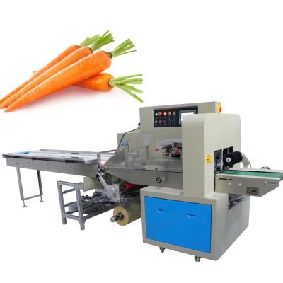 China Vegetable Food Carrot Pickles Packaging Machine Plastic Wrap Packaging Machine for sale