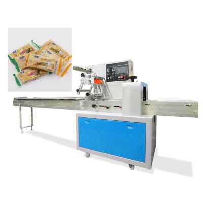 China Food Butter Soda Sandwich Cookie Automatic Horizontal DIY Small Flow Packaging Machine for sale