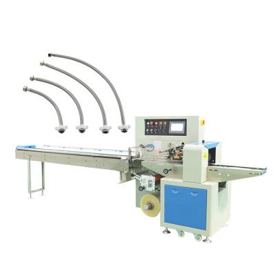 China Automatic Horizontal Hose Pipe Shower Metal Machine Packaging Food Equipment Long Packing Machine for sale