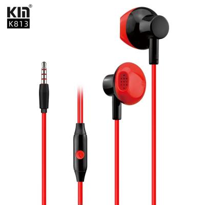 China None KM Wholesale price of in ear wired fashion smartphone earplugs 3.5mm universal wired microphone phone earphone storage box TPE for sale