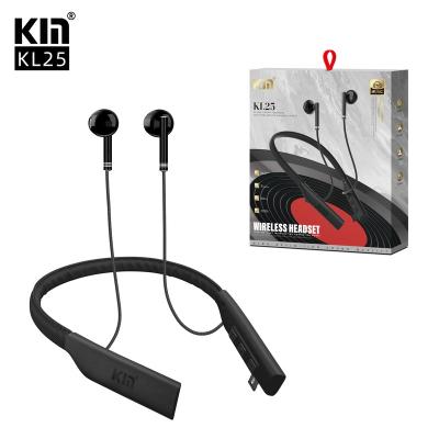 China Sustainable KM Hanging neck wireless sports Bluetooth earphones with good in ear sound quality factory direct salescard insertion capability for sale