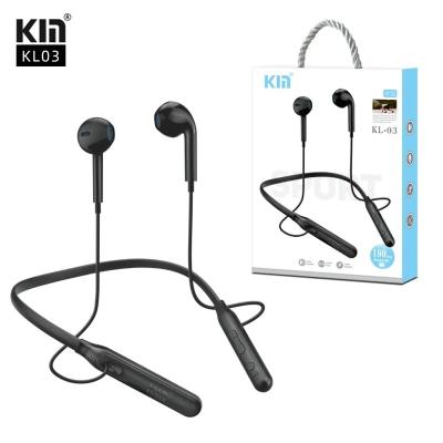 China Sustainable Bluetooth 5.0 Wireless Earphones In-ear Neckband Earphone Sports for sale