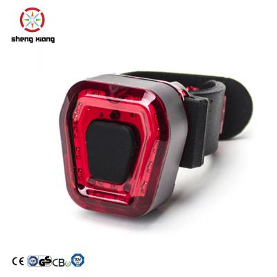 China CE Usb Safety Bicycle Rear Light Rechargeable Accessories Bike 100 Lumen Led Cycling Light Waterproof for sale