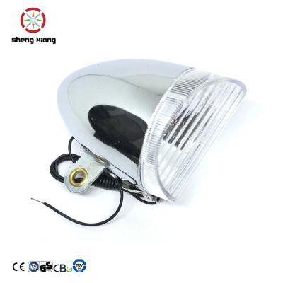 China Metal Dynamo Bike Light 6V 3W Pass CE/ROHS for sale