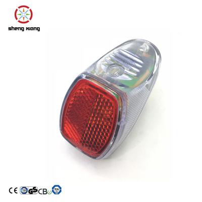 China On Bicycle 1 Led Rear Light Bicycle Solar Light Auto Flashing At Night for sale