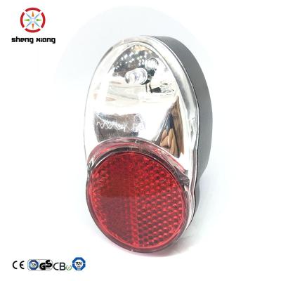 China 2 ON-OFF Led Bicycle Battery Rear Light With K for sale