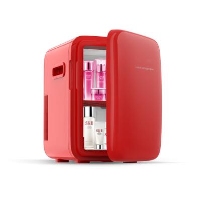 China 10L Mini Beauty Fridge Home Portable Mini Fridge Absorption Cosmetic Makeup Skin Care Mini Refrigerators for sale