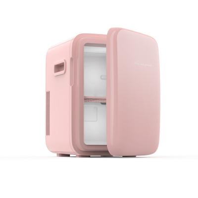 China Hot Selling Absorption 12V Portable Beauty Mini Cosmetic Fridge 10L Car Home Fridge for sale