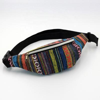 China NATIONAL Cheap National Customs Pattern Classic Waist Fanny Pack Bag for sale