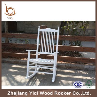 China Leisure Way Wood Solid Wood Outdoor Rocking Chair for sale