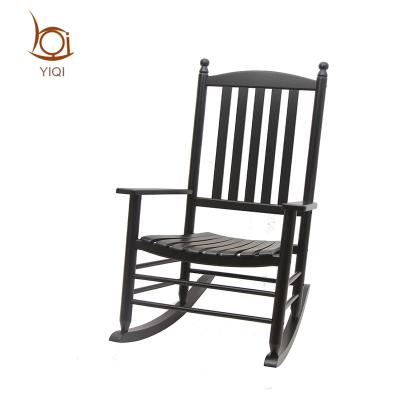 China American Style Rocker Color Solid Wood Solid Wood White Rocking Chair for sale