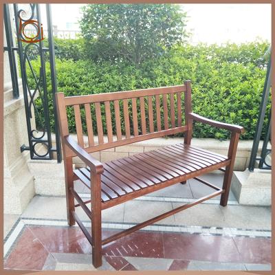 China Patio Swing Chair New Products Wood Double Deck Chair for sale