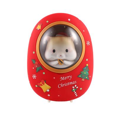 China Mini Portable 5000mAh Fast Power Bank Cute Support Charging Space Capsule Hamster Charging USB Hand Warmer Girl Love Gift Butter Cat Power Bank for sale