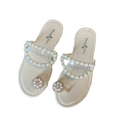 China Damping Fashion Casual Soft Girl Women Slipper Dress Anti-Wearing Sandal for sale