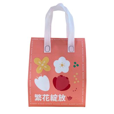 China New Style Fashionable Reusable Eco-Friendly Foldable Portable Customized Nonwoven Bag Recyclable For Gift Craft Packaging for sale