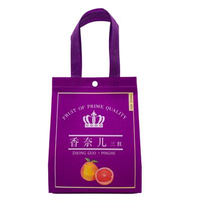 China Lowest price recyclable customized laminated and high quality recyclable portable waterproof nonwoven bag for promotion for sale