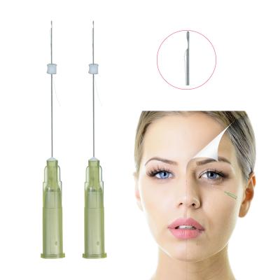 China Eye Bag Lift Good Effect W Blunt Needle 30g 38mm Beauty Center Use Remove Eyebags Pcl Eye Thread for sale