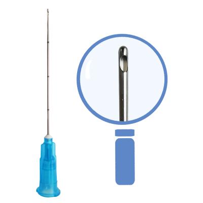 China Face Filler Hyaluronic Acid Injection Micro Needle 18G 50mm Blunt Needle for sale