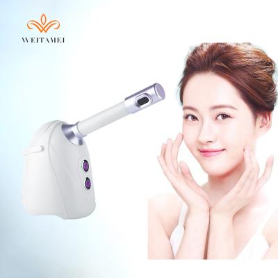 China Beauty Products Portable Nano Face Jet DEEP CLEANING Electric Facial Steamer For Face Care for sale