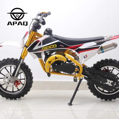 China APAQ 2 Stroke Dirt Bike 49cc Pit Bike Mini Dirt Bike Professional Factory DB49-1 for sale