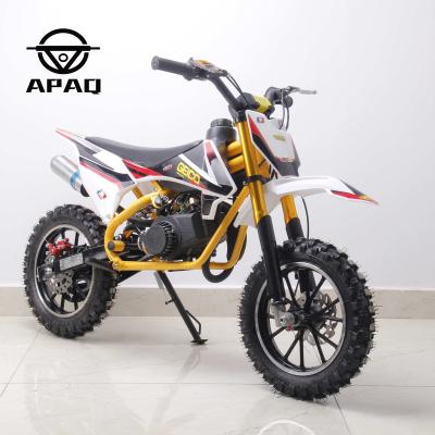 China Good Gasoline 49cc Dirt Bike Off Road Cheap Motorcycle Mini DB49-1 Intra-Mine Bike for sale