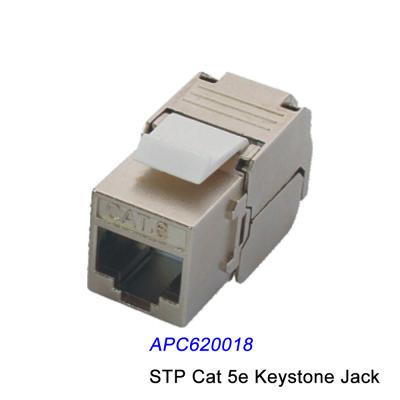 China High Quality 180 Degree Toolless Best Choice 180 Keystone STP Cat5e Jack for sale