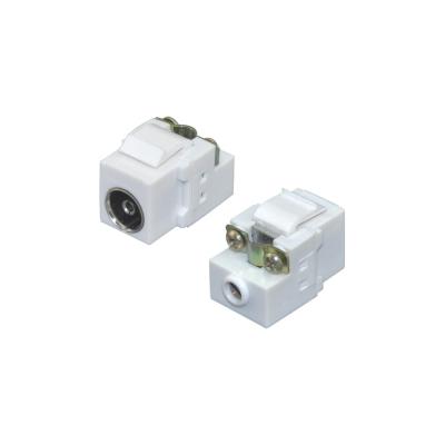 China Derictly Factory Hot Selling Coaxial TV Power Keystone Jack for sale