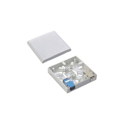 China Best Choice 2pcs Hot Selling SC Or LC Telecommunication Adapter Best Hot Selling Fiber Optic Mount Box for sale