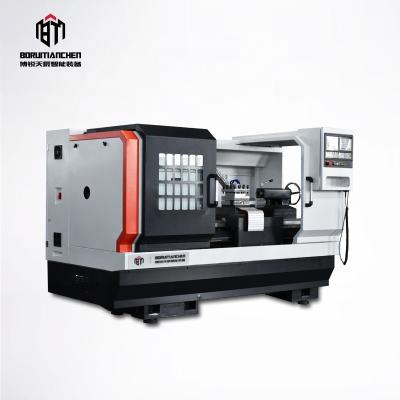 China CK6150 High Performance Full Automatic Cheap 2axis Cnc Metal Processing Lathe Machine cnc wheel rim repair en venta