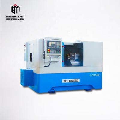 China Precision Cnc Lathe Flat Bed Cnc Slant Bed Lathe LCK360 en venta