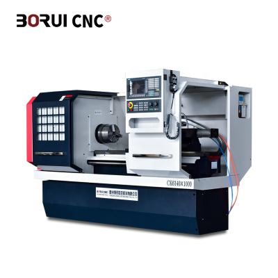 China CK6140 High Performance CNC lathe machine metal metal twin flat bed cnc lathe en venta