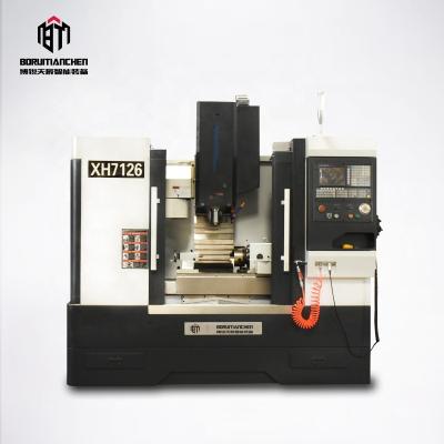 China mini Vertical 4 axis cnc milling machine center XH7126 small cnc milling machine for sale en venta