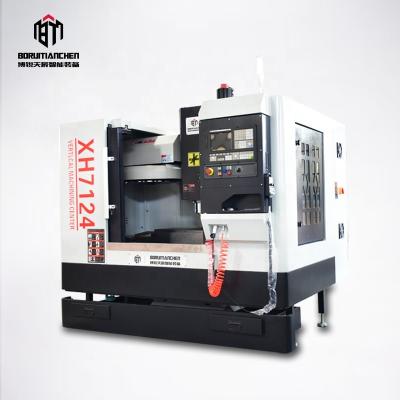 China XH7124 4 Axis Cnc Foam mini cnc router 3040 5axis engraving carving machine cnc metal milling machine Te koop