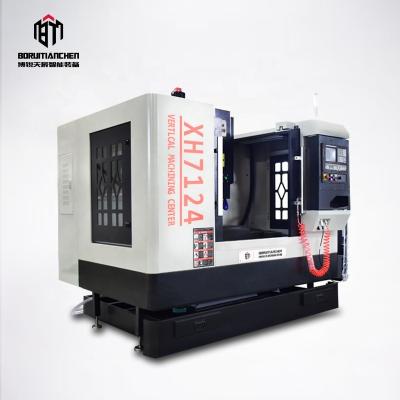 China 5 Axes High Speed Mini Metal Cnc Milling Machine XH7124 XK7124 3 axis milling cnc machine for mold making en venta