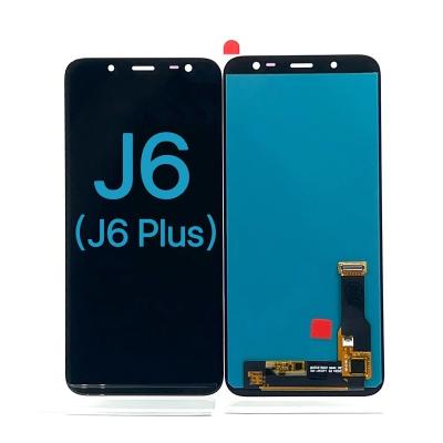 China J6 LCD Display For Original Samsung J6 Display LCD For Samsung J6 Patalla Screen For J6 Screen J6 Replacement for sale