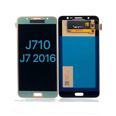 China 2016 J710 J7 LCD Display For Samsung Galaxy J710 J7 2016 LCD Display For J710 J7 2016 Screen Replacement For J7 J730 J750 Panel J710 J7-2016 for sale