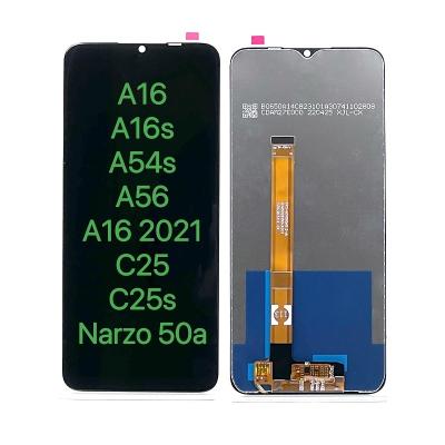 China LCD Screen For Oppo A16 A16s A54s A56 A16 2016 C25 C25s Realme Narzo 50a Touch LCD Display Screen Replacement Pantalla Panel A16 A16s C25 C25s / Realme Narzo 50a for sale