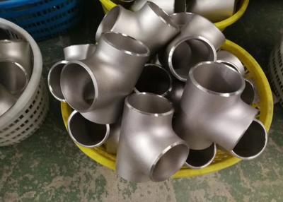 China Paintting Stainless Steel Bends Elbows / Nipple Hanger Stainless Steel Tube Fittings for sale