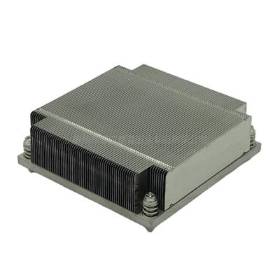 China copper & Skiving Aluminum Aluminum Heatsink 1U Heatsink PC CPU Cooler for sale