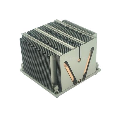 China copper & Cooler Aluminum Computer CPU Color Computer Server Cooling System Radiator Cooling Fins for sale