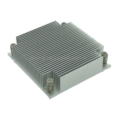 China 1U server and UP extruded heatsink commercial heatsink aluminum extrusion server for sale