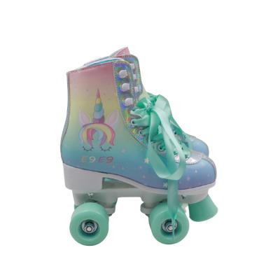 China High Quality PVC Leather+velvet Roller Skate Synthetic Wholesale Professional Adjustable Skating Shoes For Sale for sale