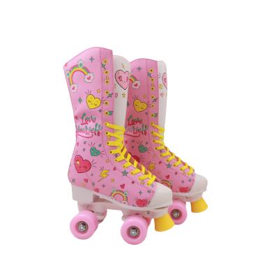 China Synthetic Perfect Choice Best Quality PVC Leather+velvet Buy Cheapest Roller Skates For Sale for sale