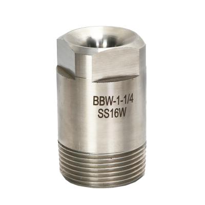 China Wide Angle Wash BBW HHW 304SS 316SS Metal Cooling Full Cone Jet Nozzle for sale